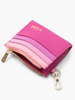 Top Zip Card Holder - Pink