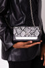 Load image into Gallery viewer, Brittany Snake Print Wallet - Black