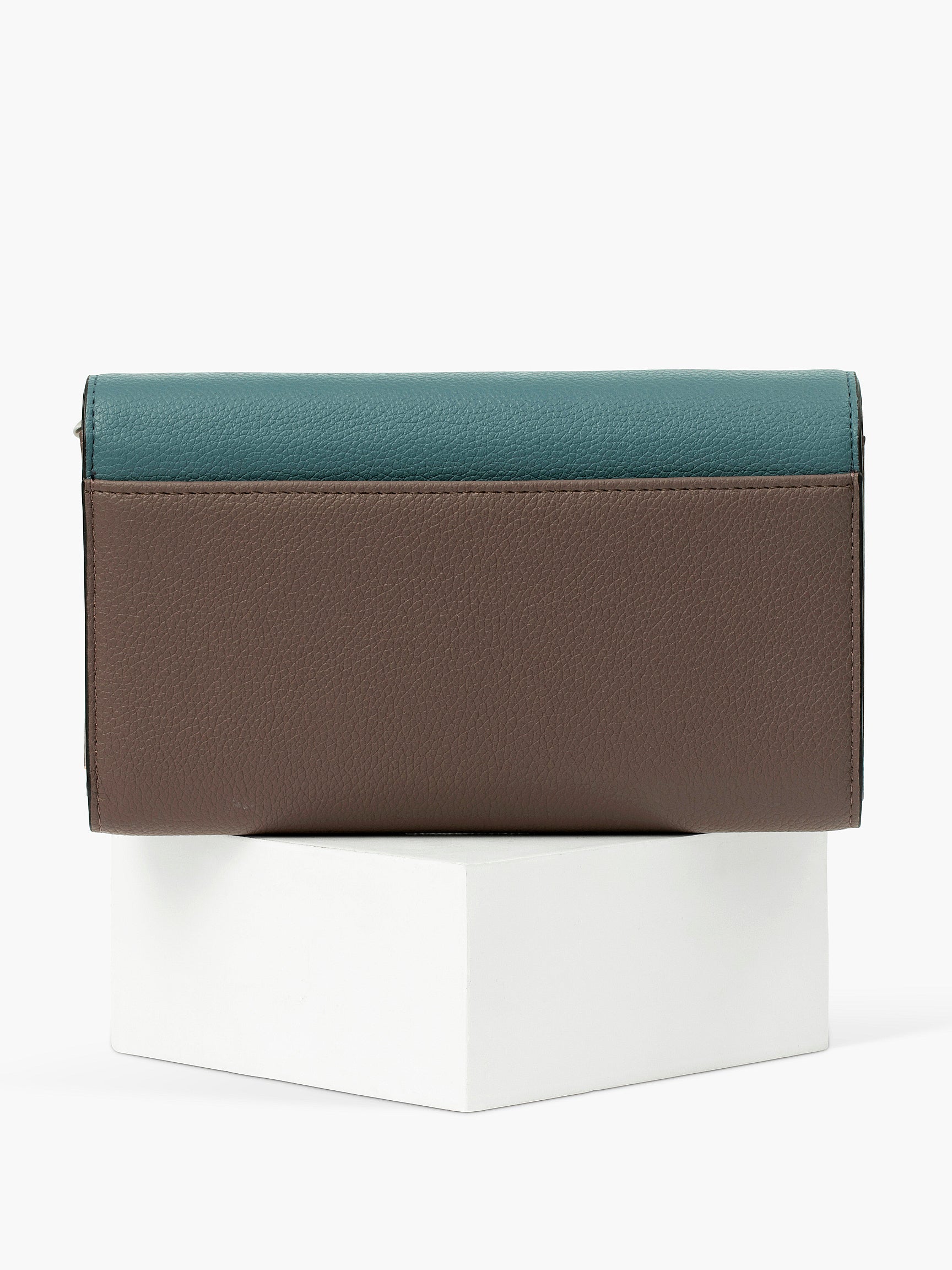 Brittany Color Block Wallet - Teal